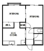 シャトーヤスミマンション B棟の間取り画像