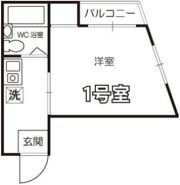 パレス和田町の間取り画像