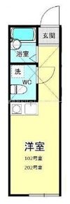メゾン追浜の間取り画像