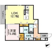 D-Hills中条の間取り画像