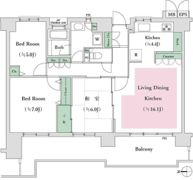 国分寺パークハウスの間取り画像