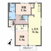 ビック イースト B棟の間取り画像