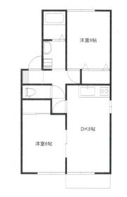 パレアナハウス Cの間取り画像