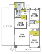 コスモ中台ガーデンヒルズの間取り画像