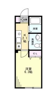 エルミタージュ堀ノ内の間取り画像