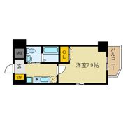 エスリード北浜の間取り画像