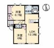 プロヴァンスガーデン C棟の間取り画像