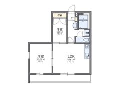 レオパレスピュアグリーンの間取り画像