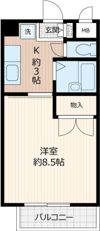 シャトレ新町Ⅱの間取り画像