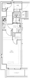 GENOVIA森下Ⅱの間取り画像