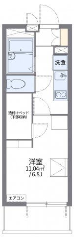 レオパレス桜尾本町の間取り画像