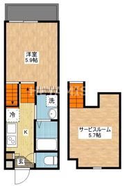 タンドレス多良見の間取り画像