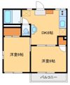 ヴィラパストラルAの間取り画像