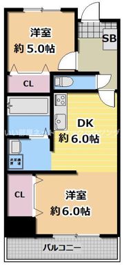 GEパークサイドの間取り画像