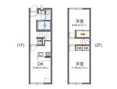 レオパレスアビテ湘南の間取り画像