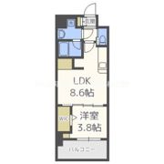 アーバネックス中崎町の間取り画像