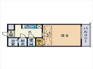 パレスライラックの間取り画像