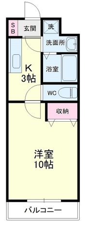 SINSIA高林（シンシアタカバヤシ）の間取り画像