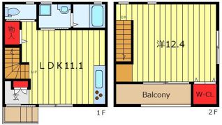 カーサK‐Seven Nの間取り画像