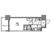 S-RESIDENCE新大阪WESTの間取り画像