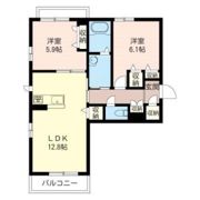 フォレナ西青木の間取り画像