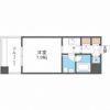 レジディア江坂の間取り画像