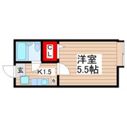 ピュアコート松江の間取り画像