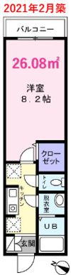 サラブレッド エクセル西船の間取り画像