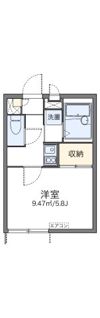 レオパレスライトフィールドの間取り画像