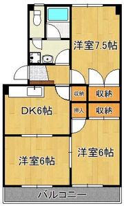 佐伯ビルの間取り画像