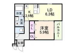 グランシール Ⅲ番館の間取り画像