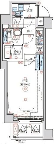 REILIS SAKURADAI AZの間取り画像