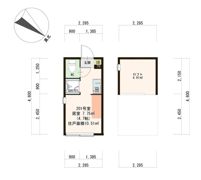 パルメゾン鷺宮の間取り画像