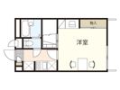 レオパレスPeacefulの間取り画像