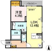 K.K.コスモスの間取り画像