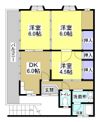 稲建ハイツ 2F西の間取り画像