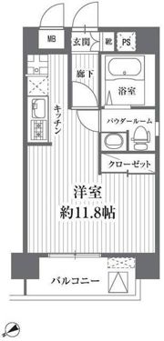 HF浅草橋レジデンスの間取り画像