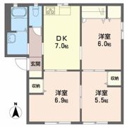 バリュージュSAYA D棟の間取り画像