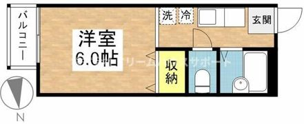 ベルシェ30の間取り画像
