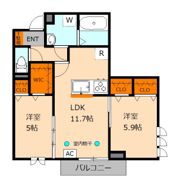 ルミエールSの間取り画像