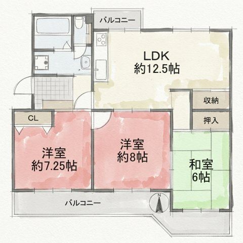 間取図