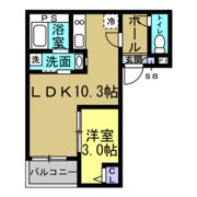 Jack shinchi Ⅰの間取り画像