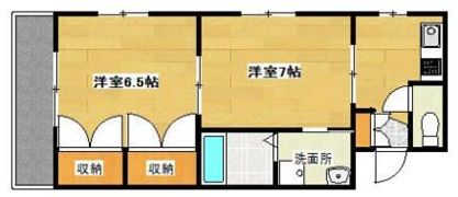 クレッセントハウス和合の間取り画像