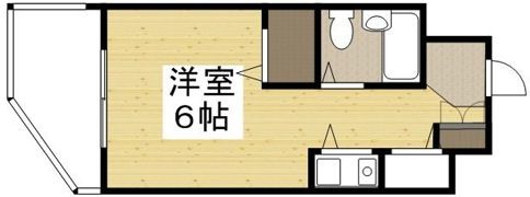 ホーメストハイツ蕃山町の間取り画像