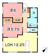ショコラの間取り画像