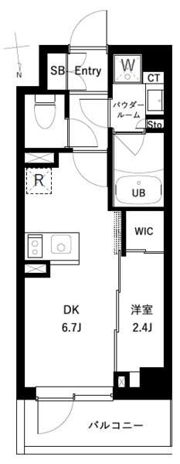 アーバンパーク高井戸の間取り画像