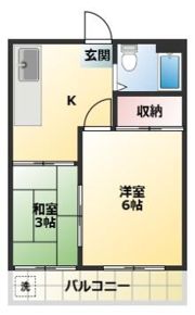 星野ビルの間取り画像