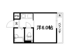 聚楽PATIOの間取り画像