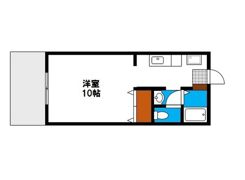 レジデンス西崎Bの間取り画像