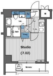 ガラ・グランディ西新宿の間取り画像